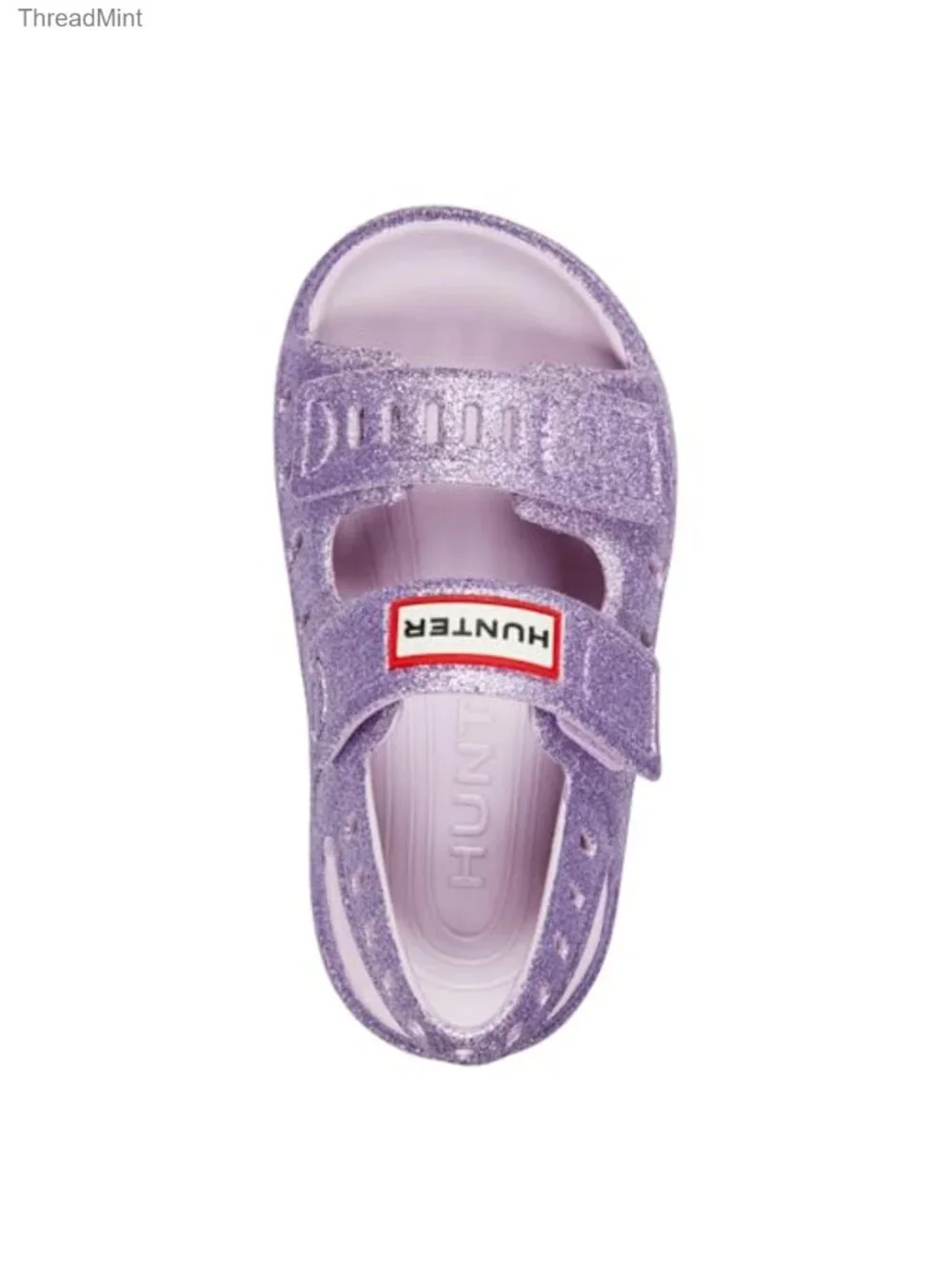 Kids Water Friendly Sandals with Scalloped Outsole Cushioned Footbed Hook Loop